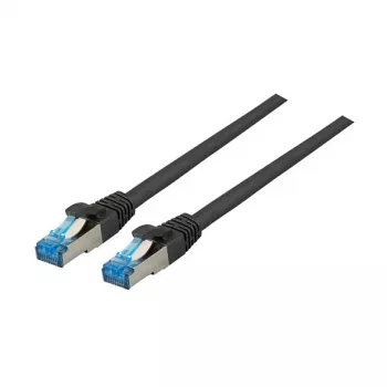 EFB-Elektronik RJ45 Patchkabel Cat.6A S/FTP TPECat.7 Rohkabel superflex schwarz 0,25 m Hersteller: EFB Elektronik (K5525FSW.0,25)