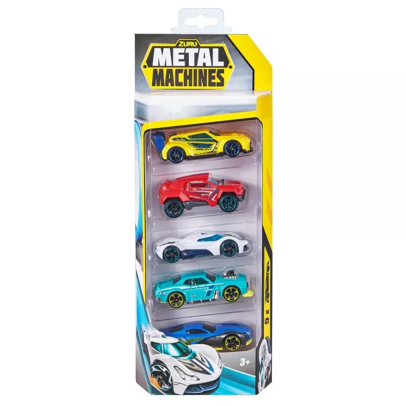Zuru Metal Machines Druckguss-Autos 5er-Pack 1:64, Serie 2, sortiert