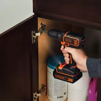 Black & Decker BDCDC18K-QW Bohrmaschine schwarz, O