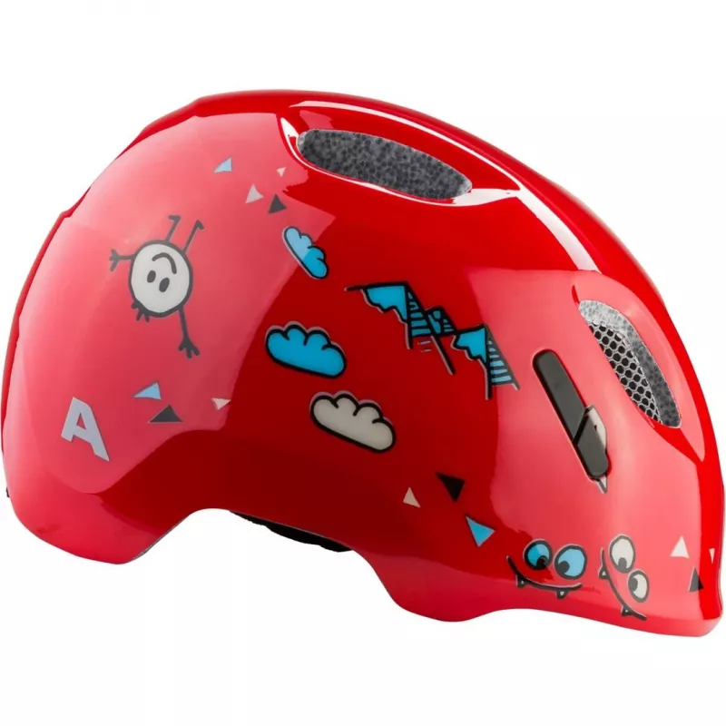 Fahrradhelm ALPINA XIMO 2 RED SMILE GLOSS 49-54