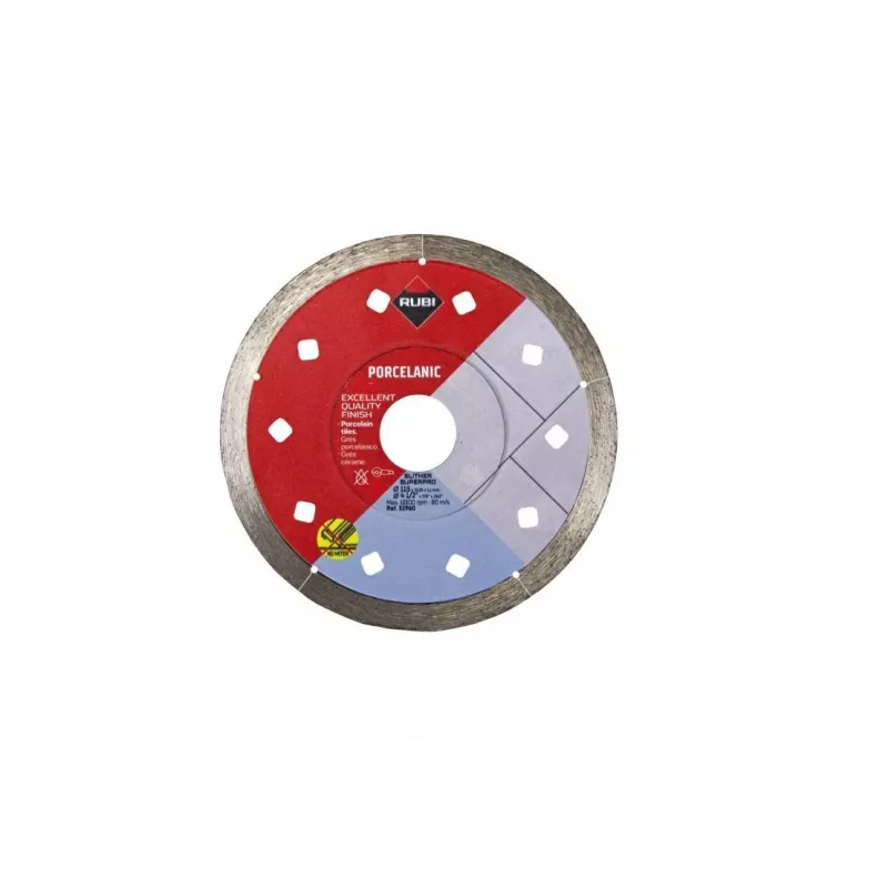 Diamant-Schneidblatt RUBI 115 mm Superpro für präzises Schneiden