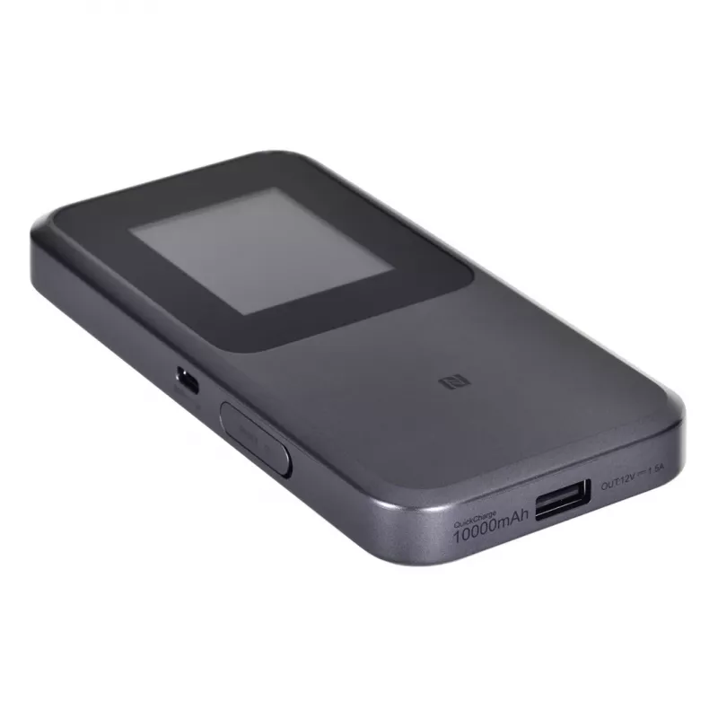 ZTE MU5120 mobiler 5G-WLAN-Hotspot-Router mit Wi-Fi 6, AX3600, 10000-mAh-Powerbank, USB-C, grau