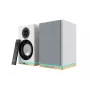 Blaupunkt BS60WH LED Regallautsprecher, Bluetooth, HDMI ARC, Weiß