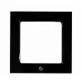 Shelly Wall Frame 1 Wandtaster-Rahmen einfach, schwarz