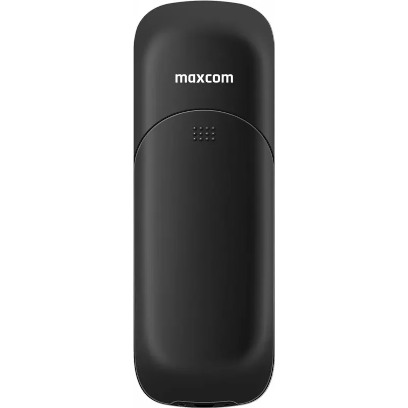 Maxcom MM35D SE GSM-Tischtelefon, 1,77'' Farbdisplay, UKW-Radio, microSD, USB-C, Schwarz