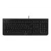 CHERRY KC 1000 Tastatur Home USB Schweizer Layout Grau