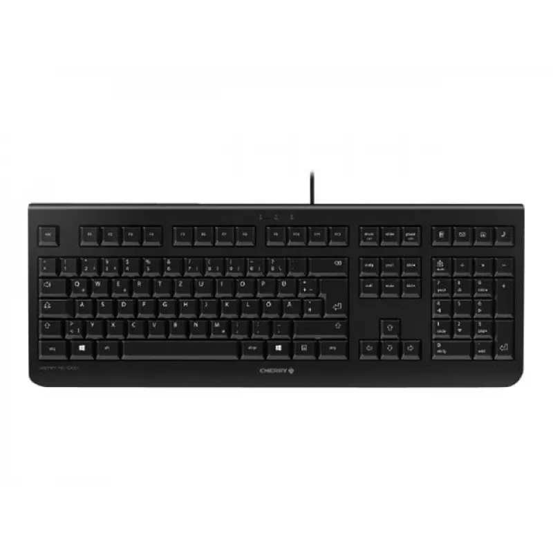 CHERRY KC 1000 Tastatur Home USB Schweizer Layout Grau