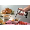 GEFU FUEGO Creme Brulee Küchenbrenner G-35400, Schwarz/Edelstahl