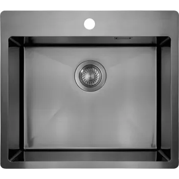Edelstahlspüle 1-Becken