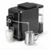 Espressomaschine Tchibo Esperto2 Milk schwarz — integrierter Milchaufschäumer, automatischer Espressovollautomat für die Arbeitsplatte