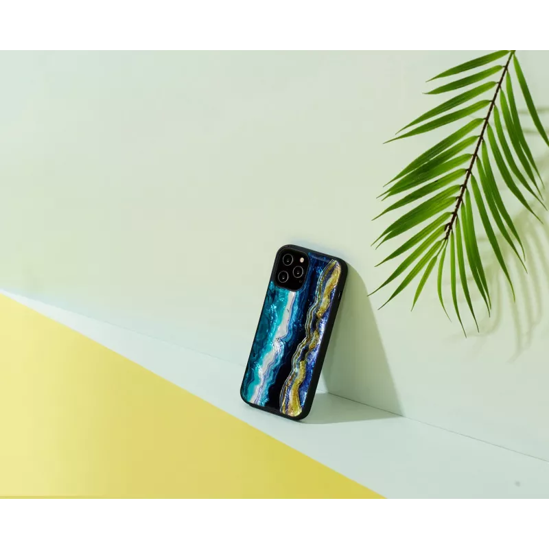 Schutzhülle iKins für Apple iPhone 12 Pro Max – Design Lila-Achat