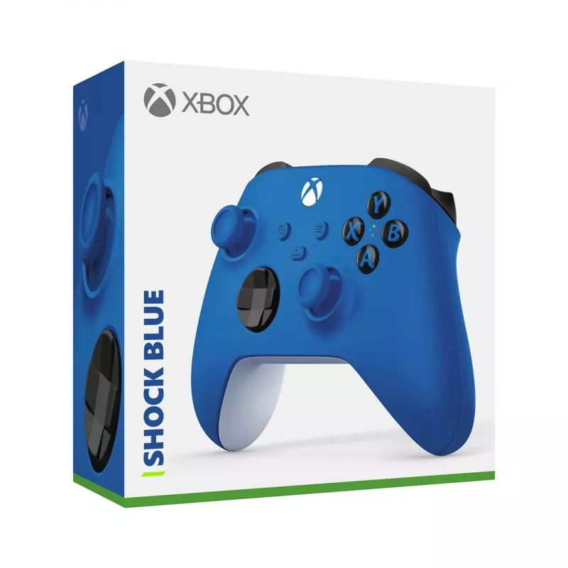 Microsoft Xbox Wireless Controller Blue, White Bluetooth/USB Gamepad Analog/Digital Android, PC, Xbox One, Xbox One S, Xbox One X, Xbox Series S, Xbox Series X, iOS