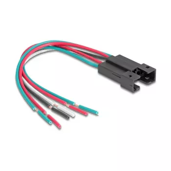 Delock 90791 Buchse für 22 mm 6-Pin Drucktaster oder Schalter