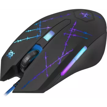 Defender Forced GM-020L Maus Gaming beidhändig USB Typ-A Optisch 3200 DPI