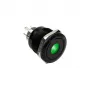 DimasTech Vandalismustaster 25mm Blackline Dot RGB (PD224) vandal-resistenter Drucktaster