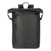 Tucano Rollo BKROL15-BK Rucksack für 15,6-Zoll-Laptop / MacBook Pro 16 Zoll (40,6 cm), wasserabweisend, Schwarz