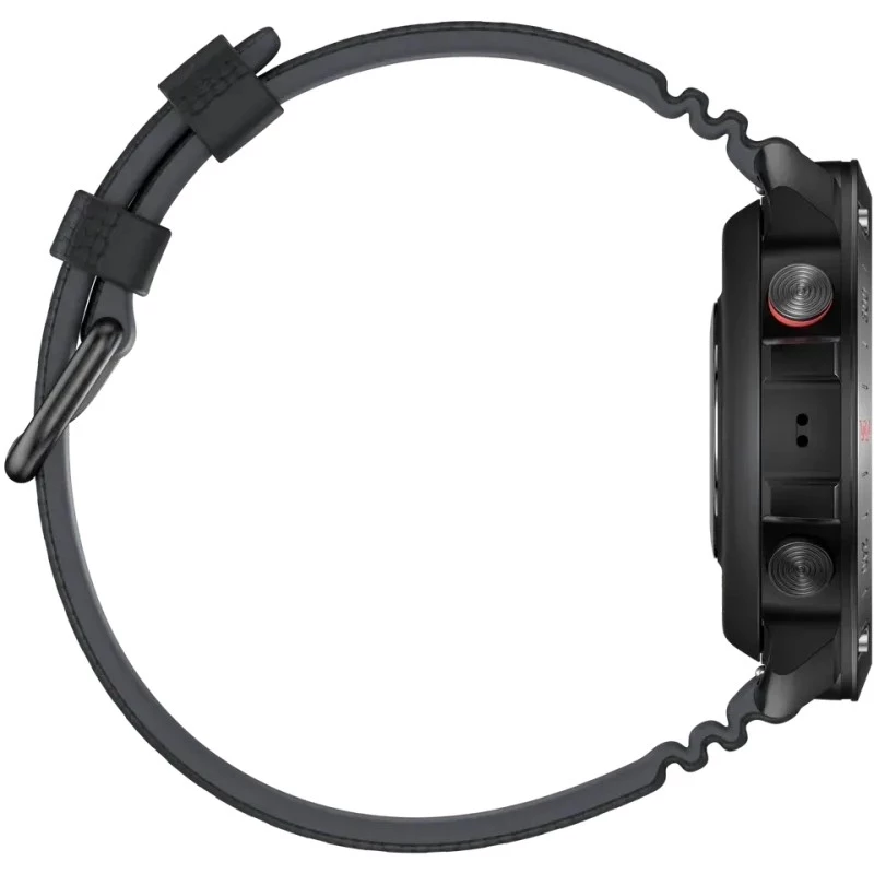 Polar Grit X2 Pro Sport-Smartwatch 3,53 cm (1,39") AMOLED-Touchscreen 454 x 454, 32 GB, GPS, Silikonarmband S-L, Schwarz (900110283)