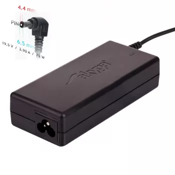 Akyga AK-ND-19 Laptop-Netzteil für Sony, 75 W, 19,5 V, 3,9 A, 6,5 x 4,4 mm + Pin
