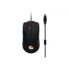 Gembird GGS-UMGL4-01 Phantom 4-in-1 beleuchtetes Gaming-Set (Tastatur, Maus, Headset, Mauspad), kabelgebunden USB, US-Layout, schwarz