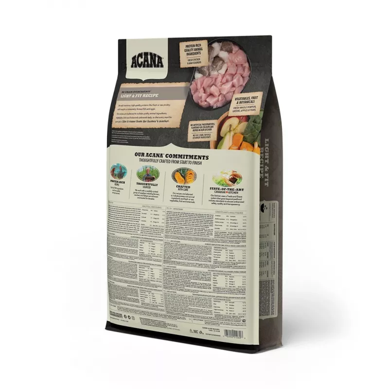 ACANA Heritage Light & Fit Dog - 6kg