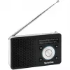 TechniSat DigitRadio 1 A 0100/4997 Digitalradio, DAB+/UKW, RDS, 40 Senderspeicher, ASA-Warnfunktion, Schwarz/Silber
