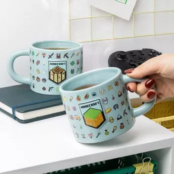 Paladone Minecraft Tasse mit Prägung