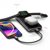 Satechi Quatro kabellose Powerbank ST-UC10WPBM, 10000 mAh, Schwarz