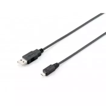 USB 2.0 Typ-A-auf-Micro-B-Kabel Equip 128523 1,8 m Schwarz