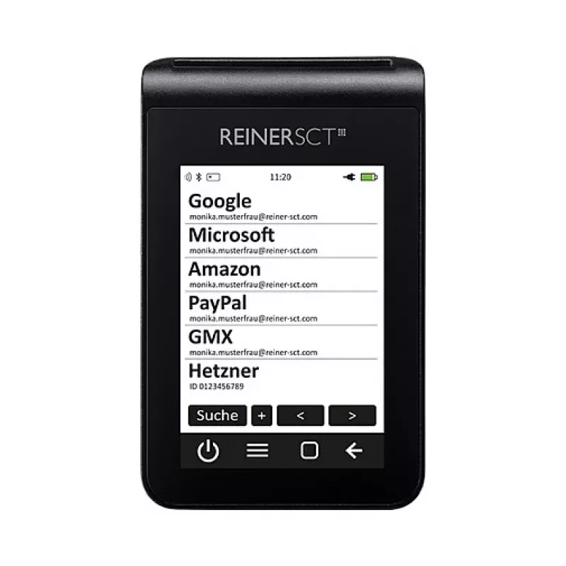 ReinerSCT tanJack deluxe TAN-Generator Kartenleser, schwarz, USB Type-C
