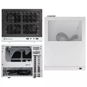 PC-Gehäuse Silverstone SG13 Mini Tower Schwarz