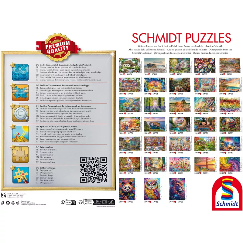 sweet puppy scene, Puzzle 1000 Teile