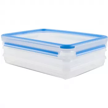 EMSA 508556 Vorratsdose Quadratisch 1 L Transparent 1 Stück