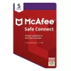 McAfee Safe Connect VPN 5 Geräte 1-Jahres-Key, Global
