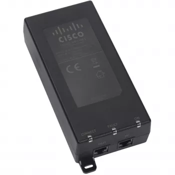 Cisco AIR-PWRINJ6= PoE-Injektor (IEEE 802.3at) für Aironet Access Points, 25 W, Gigabit Ethernet, Schwarz
