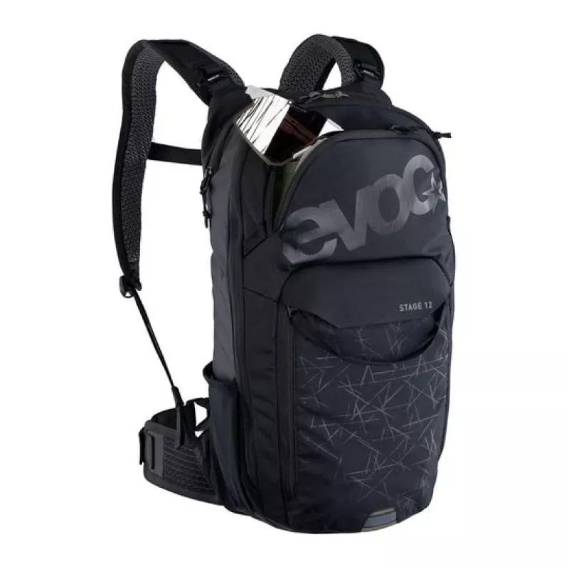 EVOC Stage Fahrradrucksack, Nylon/Polyrattan, Schwarz