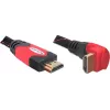 HDMI-Kabel DeLOCK 82688 5 m Schwarz Rot