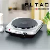 Rommelsbacher ELTAC EK 18 Einzelkochplatte, 1500 W, Ø 18 cm, Silber/Schwarz
