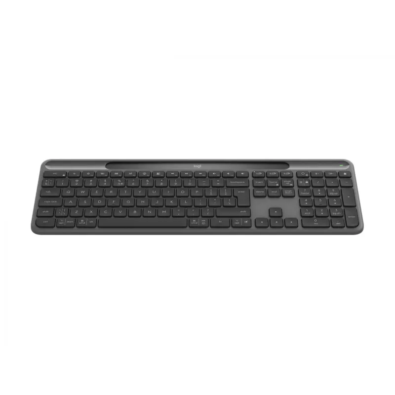 Logitech Signature Slim Solar+ K980 kabellose Tastatur, US International, Graphit
