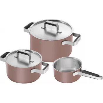 Topfset ZWILLING PURE 3-teilig 1028859 Edelstahl, induktionsgeeignet