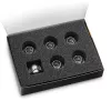 EK Water Blocks EK-Quantum Torque HDC 12 Anschluss, 6er-Pack, G1/4, Silber