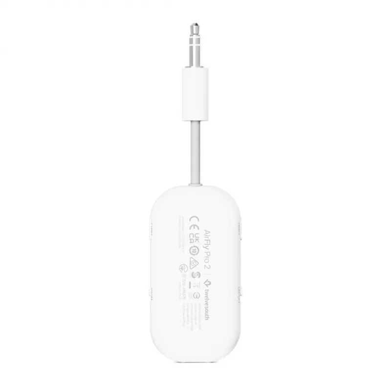 Twelve South AirFly Pro 2 Bluetooth-Audioadapter, weiß