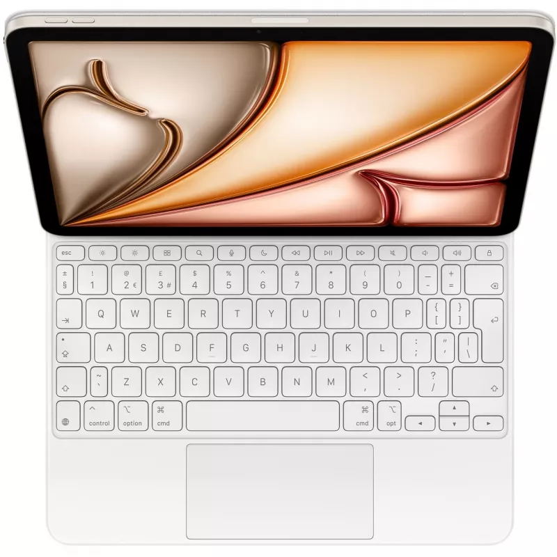 Apple Magic Keyboard QWERTY UK English Weiß Trackpad