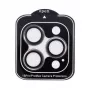 Extra Digital GL602909 Kameralinsenschutz aus Hartglas für Apple iPhone 15 Pro / 15 Pro Max (3 Stück), Schwarz