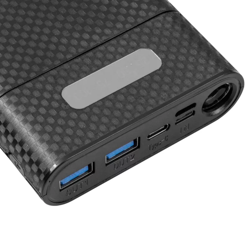 Akyga AK-BC-04 Powerbank-Gehäuse 20000 mAh, 8x 18650, 18W PD QC4+, USB-C, 2x USB-A, Lightning