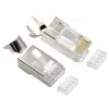 RJ45-Steckverbinder GEMBIRD CAT7 8P8C vergoldet 15µm FTP/SFTP 50er-Pack
