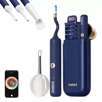 Bebird EarSight Plus I35R Ohrenreinigungs-Kamera Otoskop, Blau