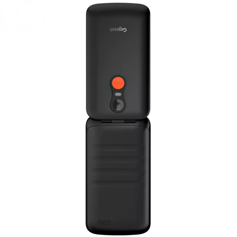 Gigaset GL595 Senioren-Handy 7,11 cm (2,8 Zoll) Dual SIM, SOS-Taste, spritzwasser- und staubgeschützt, 32 MB RAM, microSD-Steckplatz, Schwarz