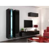 Cama Regal VIGO NEW 180/40/30 schwarz/schwarz glänzend