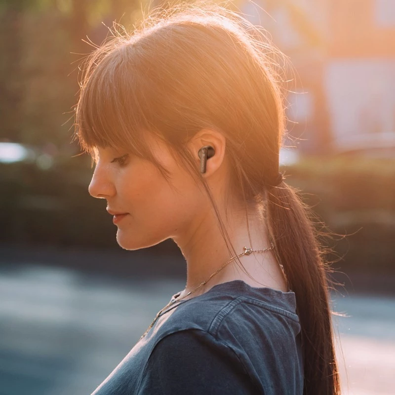 LAMAX Electronics Clips1 Play Headset Wireless In-Ear-Anrufe/Musik USB Typ-C Bluetooth - Headset - Wireless