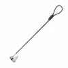 DICOTA D32068 Universal Mini Laptop-Kabelschloss, 0,3 m, 3 austauschbare Köpfe, Silber